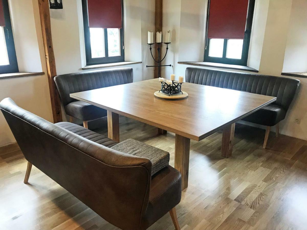 Ferienwohnung Laternenstube Mit Familienbett - Rittergut Leppersdorf Zewnętrze zdjęcie